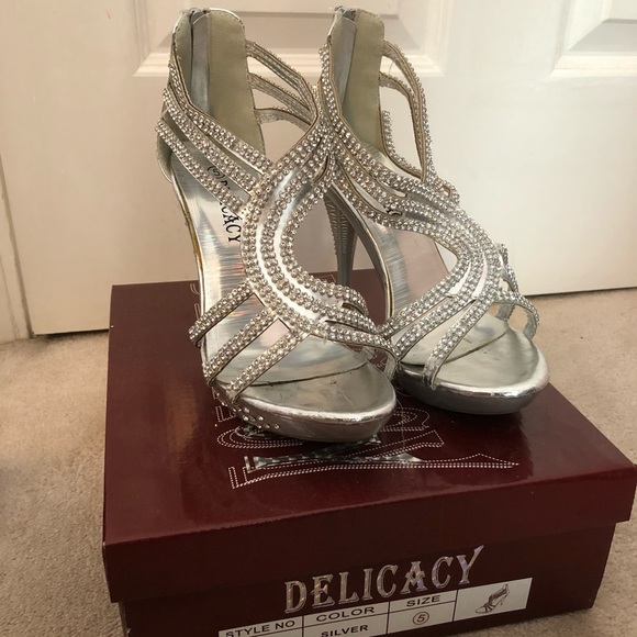Formal Rhinestone Heels - Picture 2 of 2